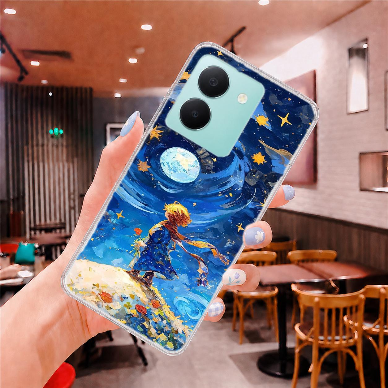 vivo Y 系列 客製化 手機殼 空壓殼 防摔軟殼 玫瑰小王子