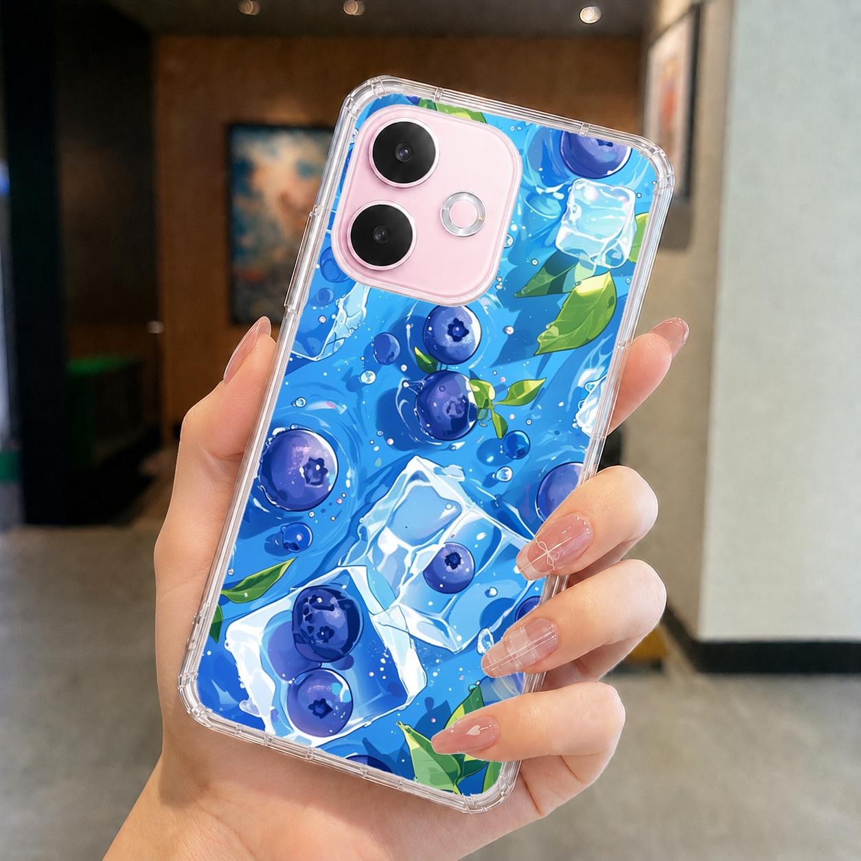 OPPO A 系列 客製化 手機殼 空壓殼 防摔軟殼 藍莓冰泉