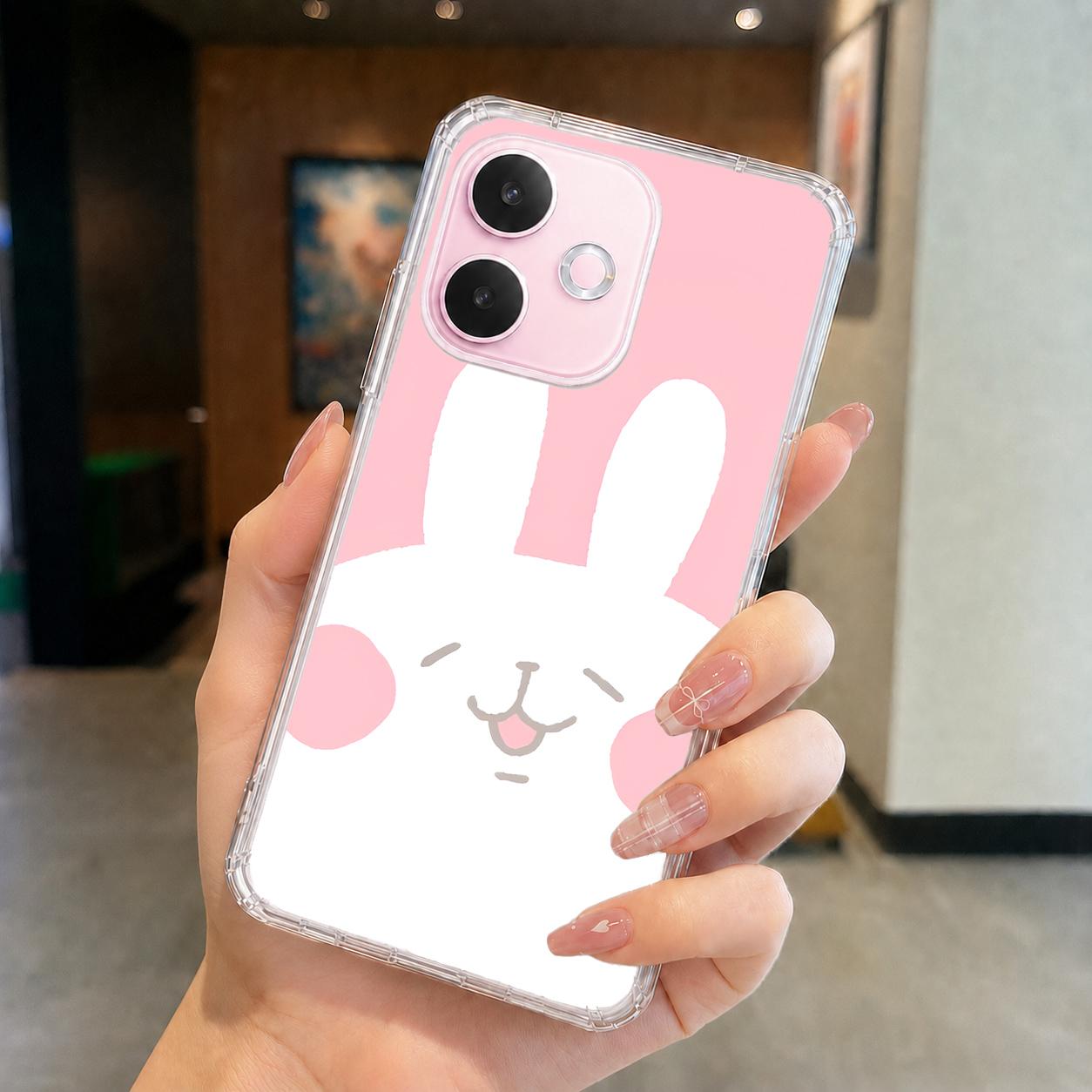 OPPO A 系列 客製化 手機殼 空壓殼 防摔軟殼 小白兔