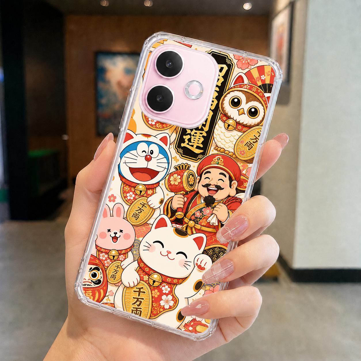 OPPO A 系列 客製化 手機殼 空壓殼 防摔軟殼 招財萬兩