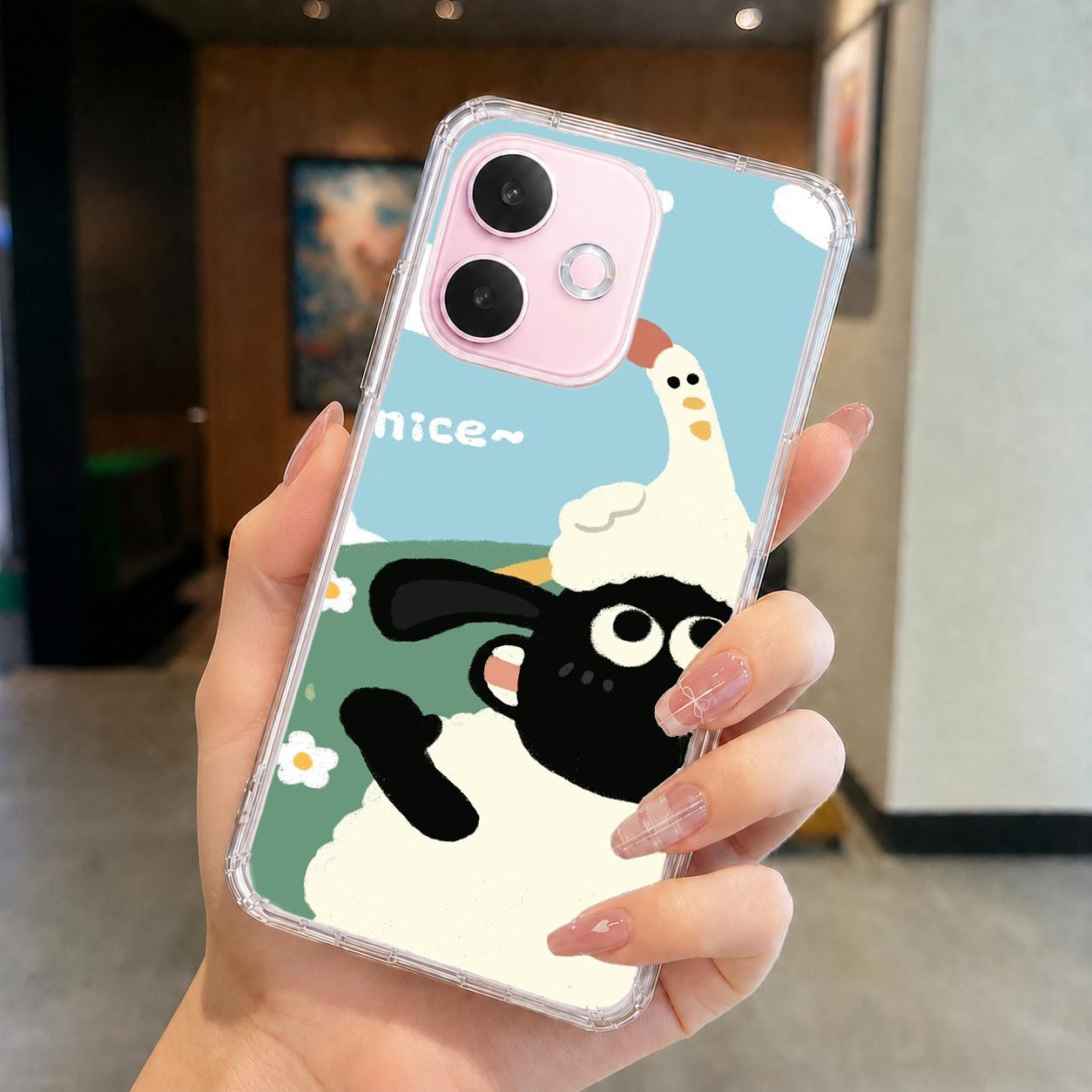 OPPO A 系列 客製化 手機殼 空壓殼 防摔軟殼 綿羊