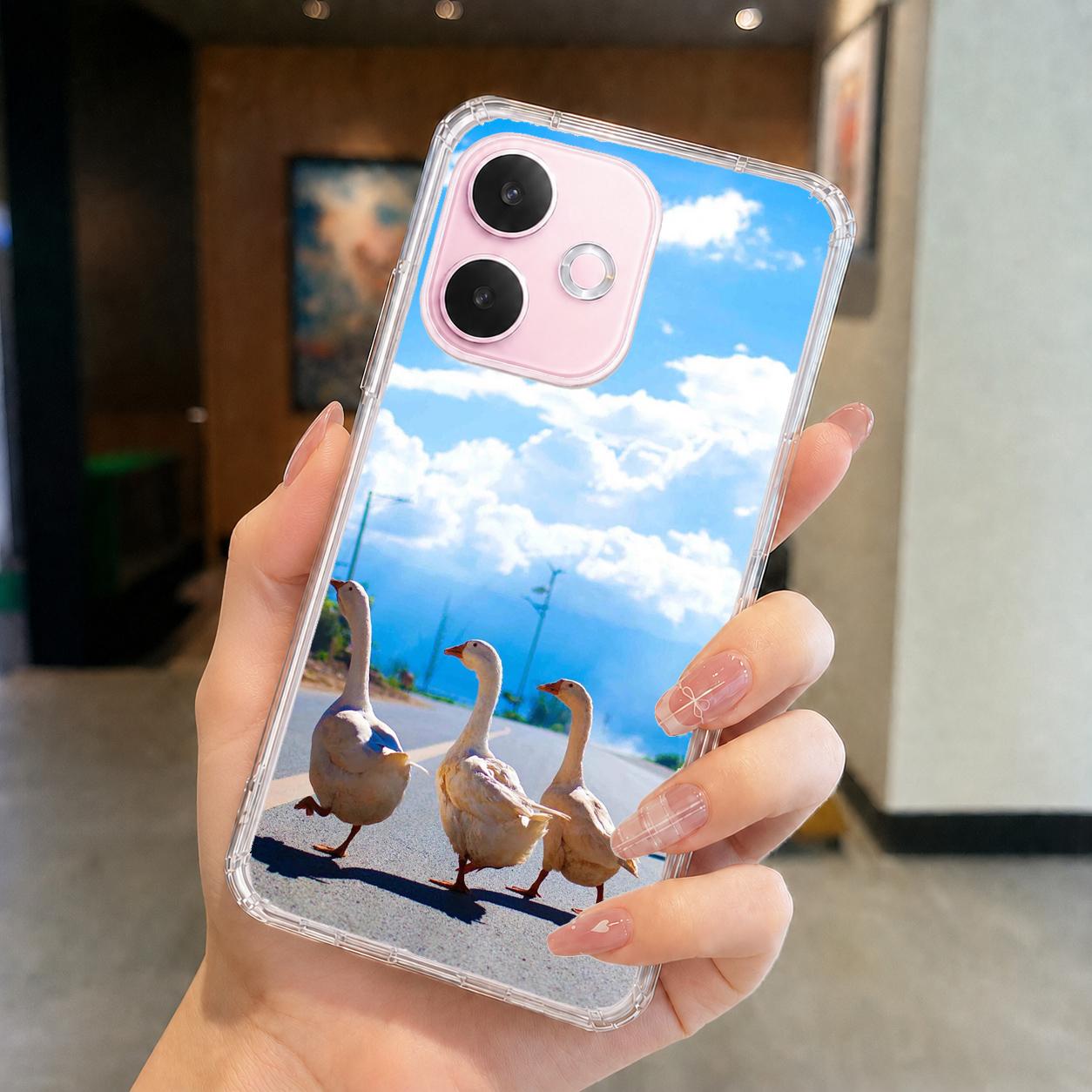 OPPO A 系列 客製化 手機殼 空壓殼 防摔軟殼 鵝鵝天空
