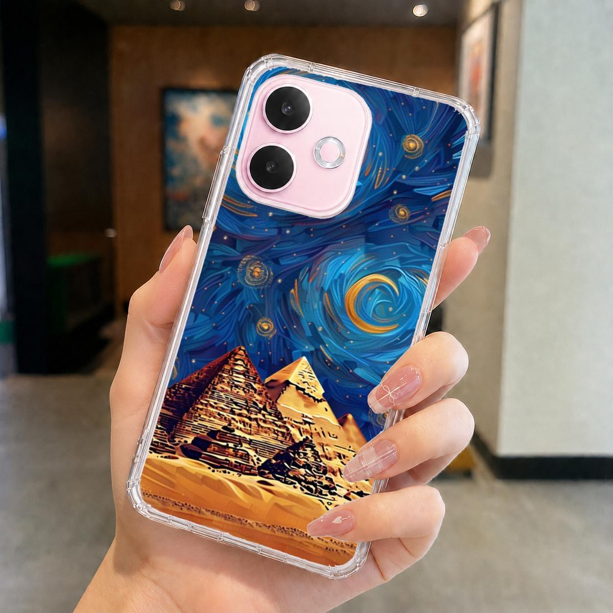 OPPO A 系列 客製化 手機殼 空壓殼 防摔軟殼 埃及星空