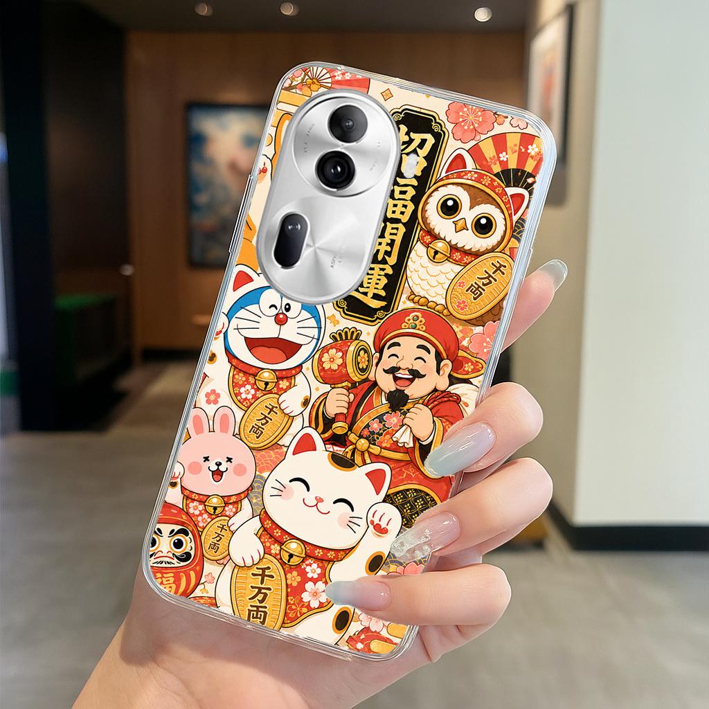 OPPO Reno 系列 客製化 手機殼 空壓殼 防摔軟殼 招財萬兩
