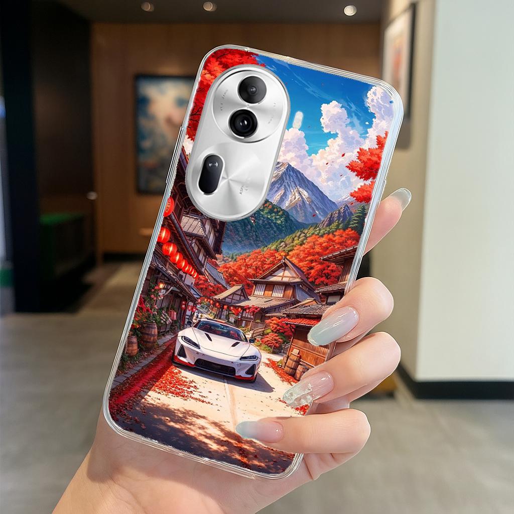 OPPO Reno 系列 客製化 手機殼 空壓殼 防摔軟殼 日本跑車