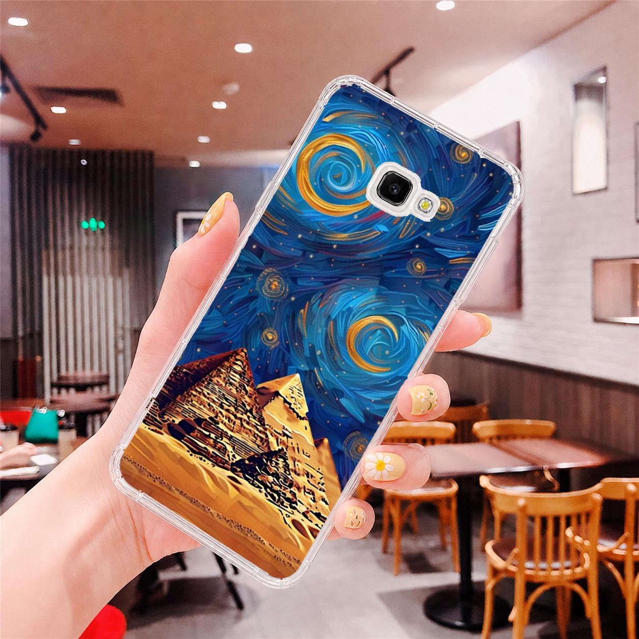 Samsung Galaxy J 系列 客製化 手機殼 空壓殼 防摔軟殼 埃及星空