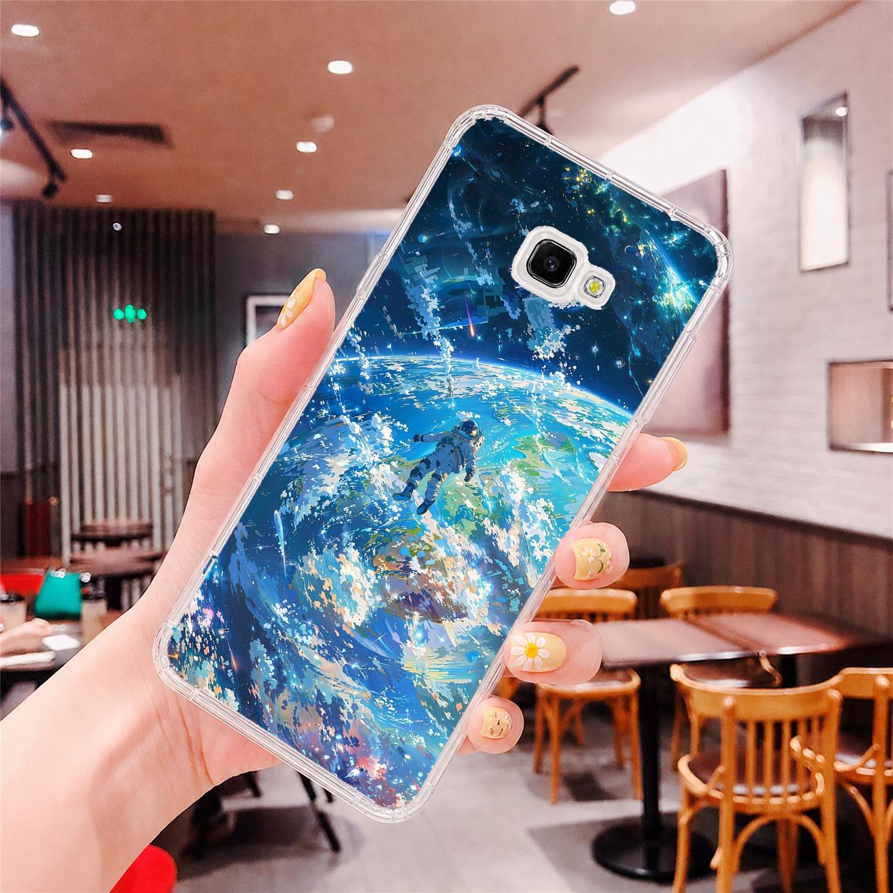 Samsung Galaxy J 系列 客製化 手機殼 空壓殼 防摔軟殼 太空地球