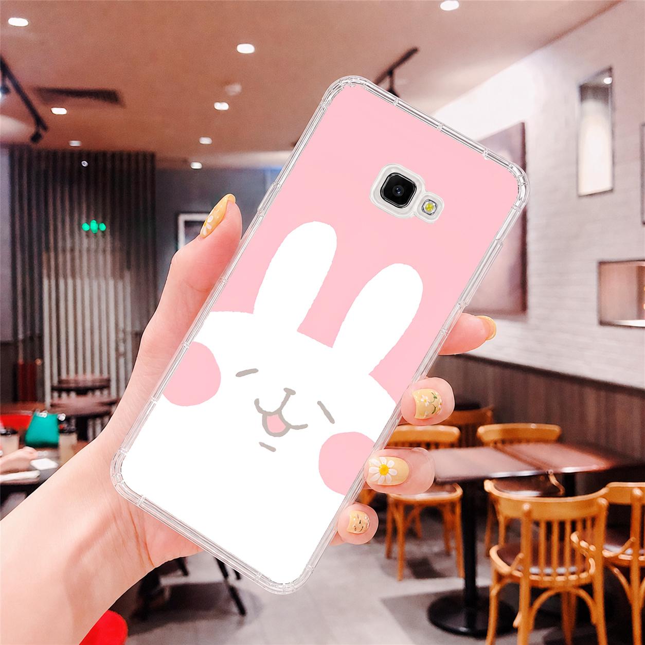 Samsung Galaxy J 系列 客製化 手機殼 空壓殼 防摔軟殼 小白兔