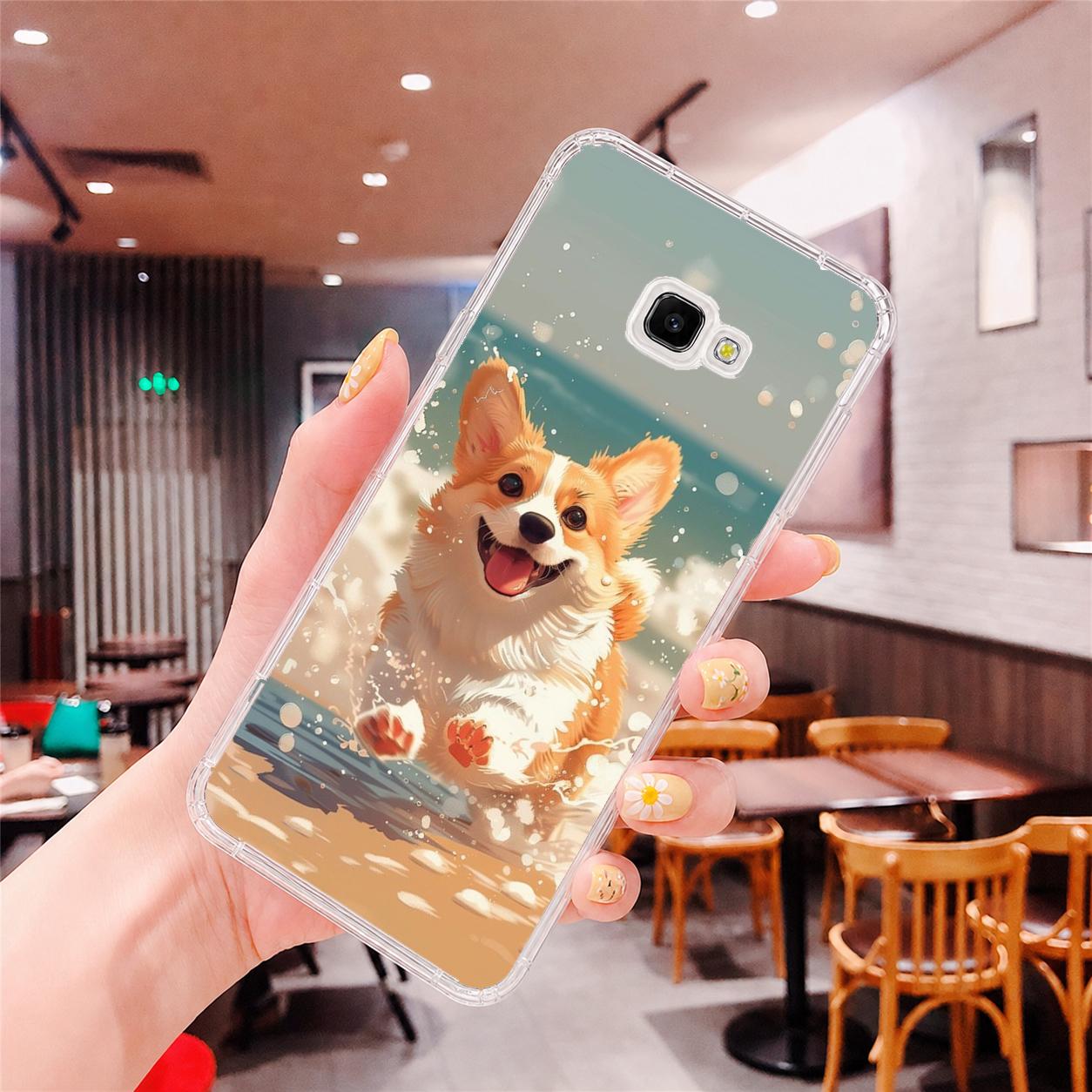 Samsung Galaxy J 系列 客製化 手機殼 空壓殼 防摔軟殼 海洋小狗