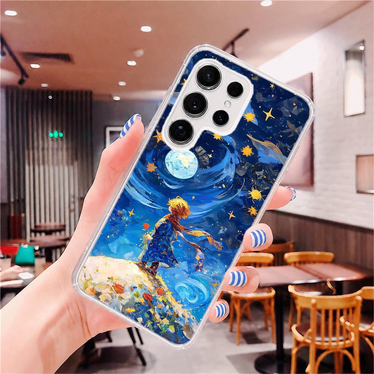 Samsung Galaxy S旗艦 系列 客製化 手機殼 空壓殼 防摔軟殼 玫瑰小王子