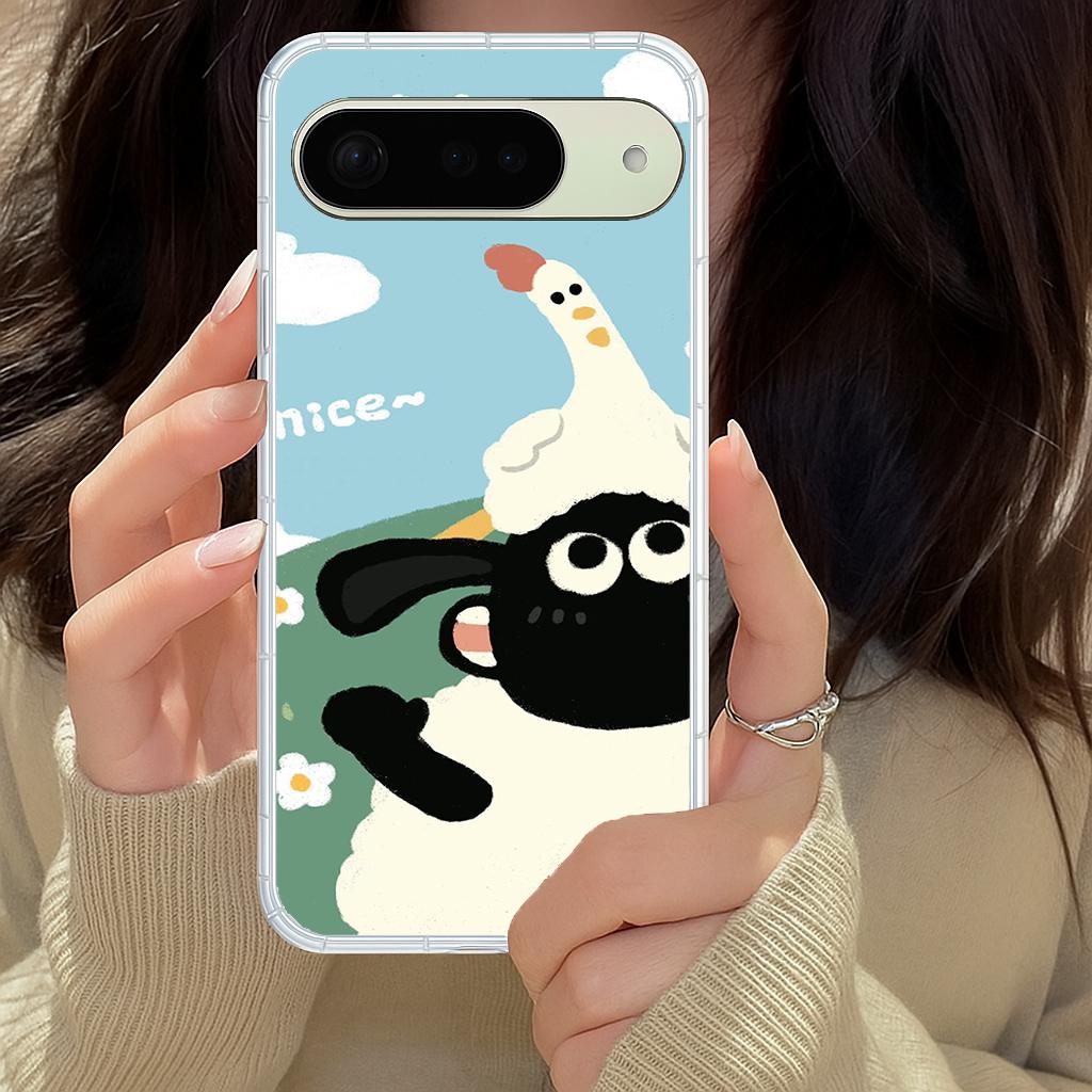 Google Pixel 系列 客製化 手機殼 空壓殼 防摔軟殼 綿羊