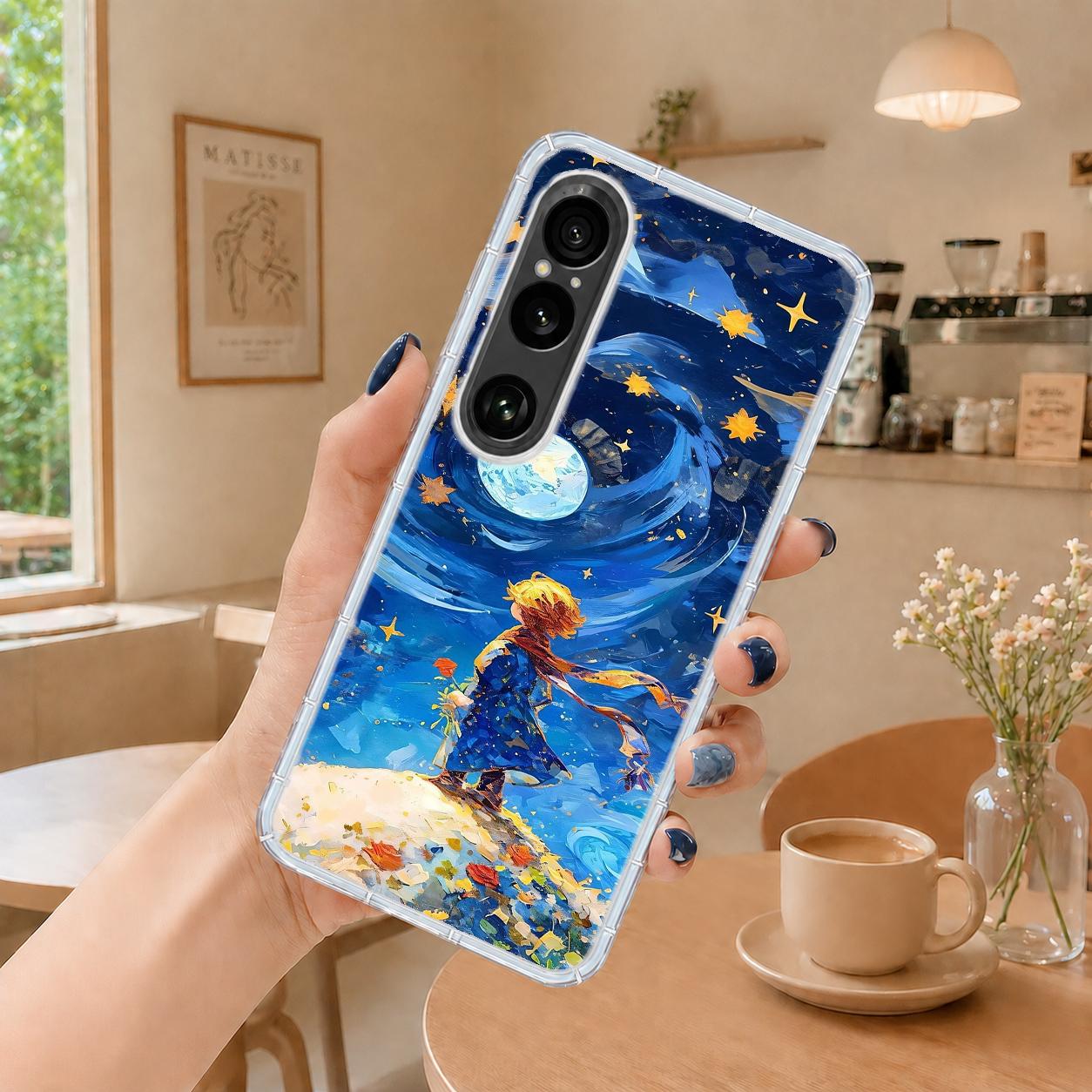 Sony Xperia 1 系列 客製化 手機殼 空壓殼 防摔軟殼 玫瑰小王子