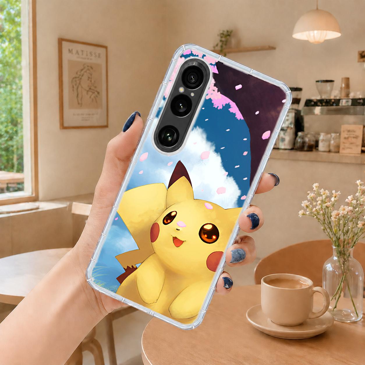 Sony Xperia 1 系列 客製化 手機殼 空壓殼 防摔軟殼 皮卡丘