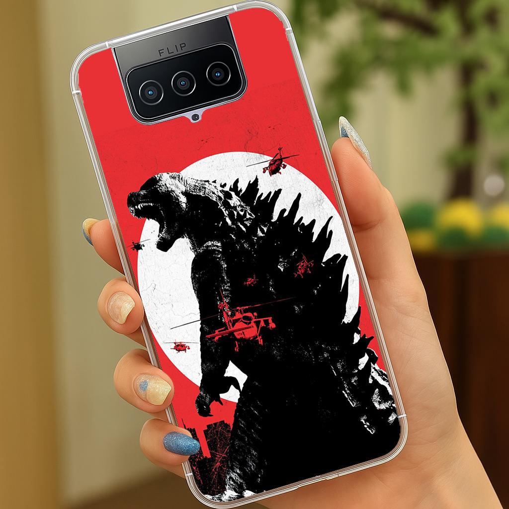 ASUS ZenFone 7 | 8 系列 客製化 手機殼 空壓殼 防摔軟殼 哥吉拉