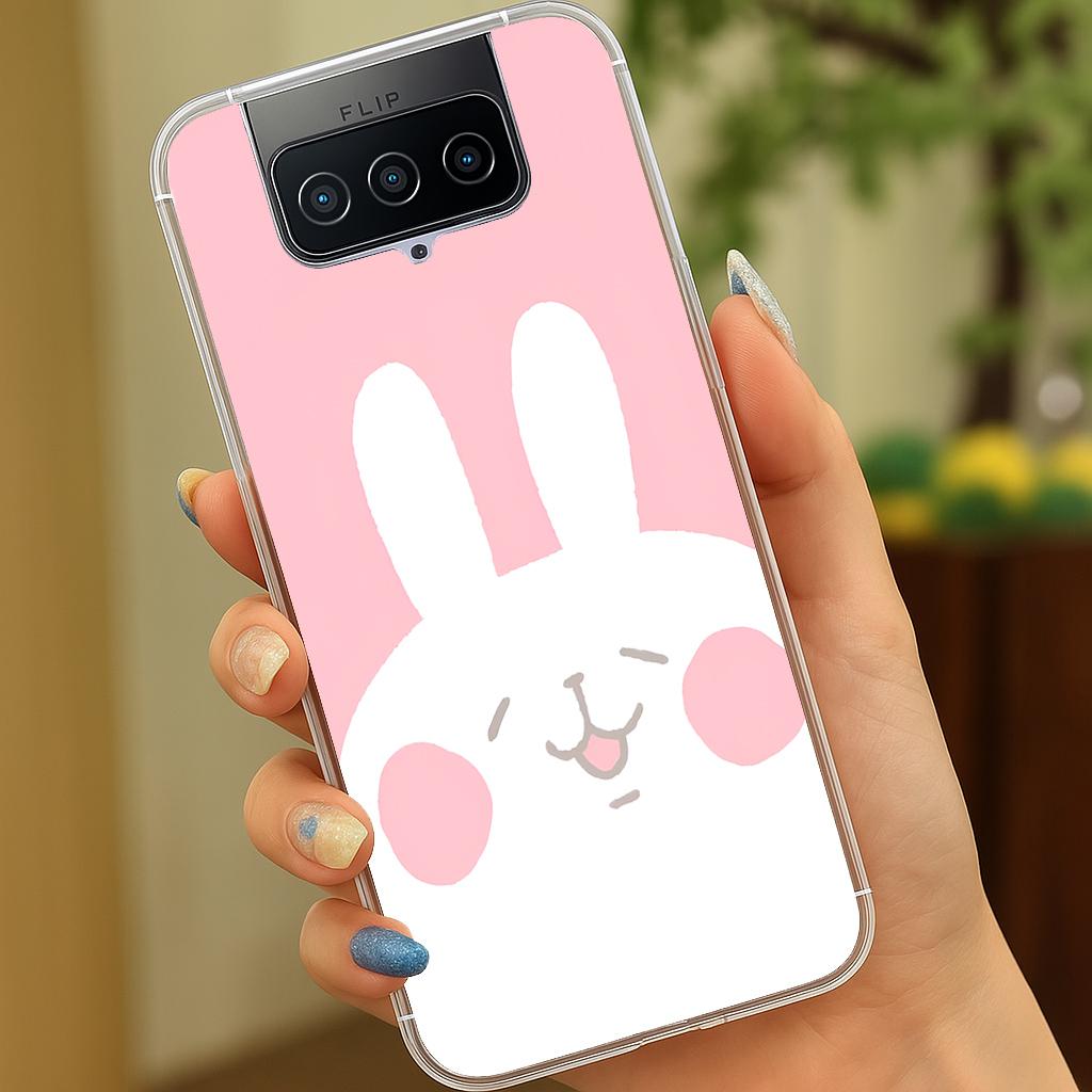 ASUS ZenFone 7 | 8 系列 客製化 手機殼 空壓殼 防摔軟殼 小白兔