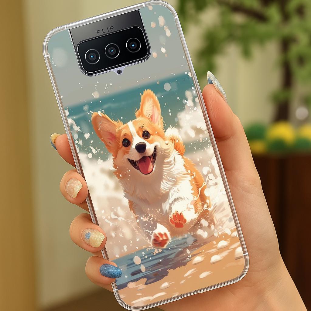 ASUS ZenFone 7 | 8 系列 客製化 手機殼 空壓殼 防摔軟殼 海洋小狗