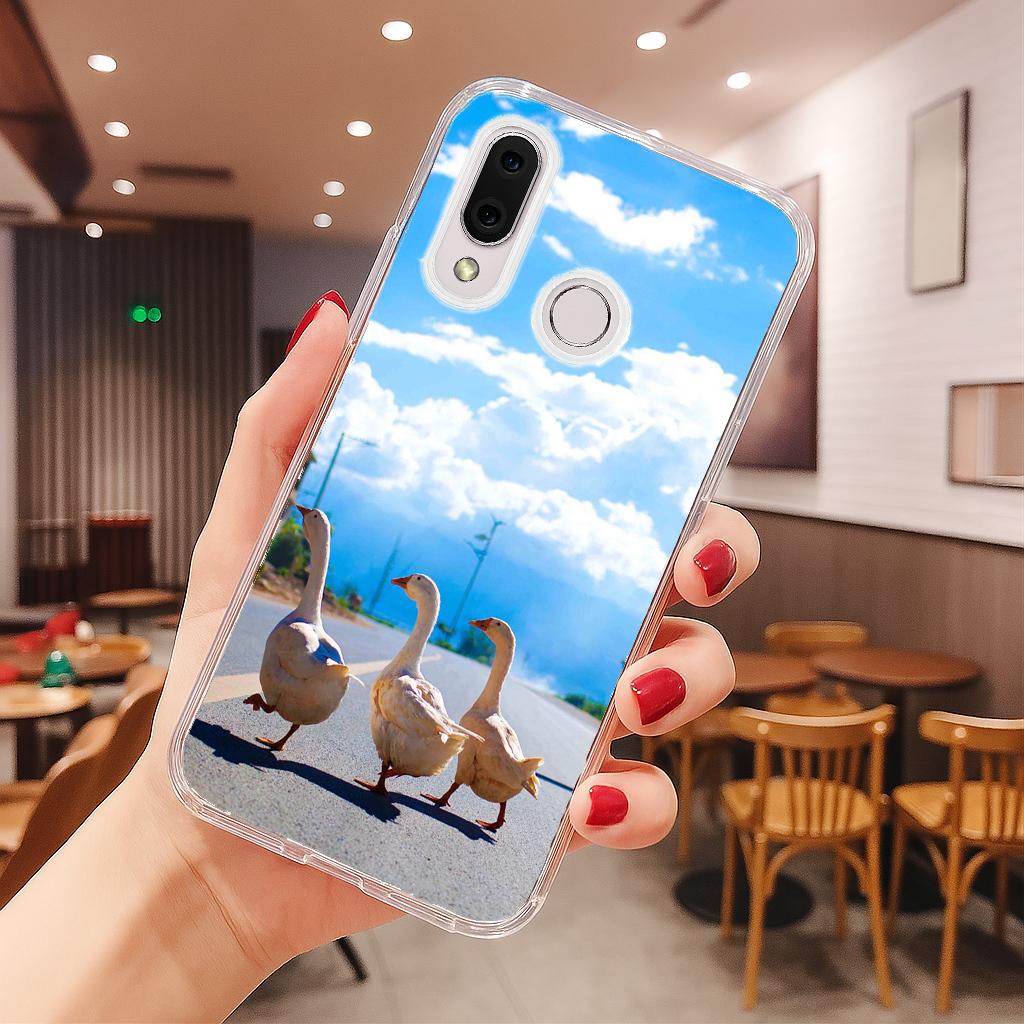 ASUS ZenFone 5 | 5Z 系列 客製化 手機殼 空壓殼 防摔軟殼 鵝鵝天空