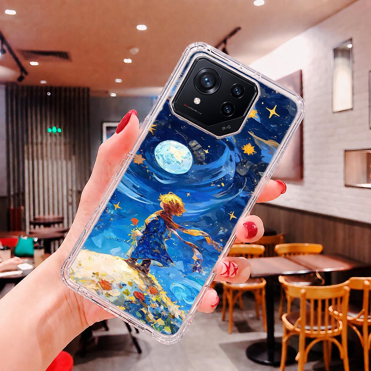 ASUS ROG Phone 8 | 9 系列 客製化 手機殼 空壓殼 防摔軟殼 玫瑰小王子