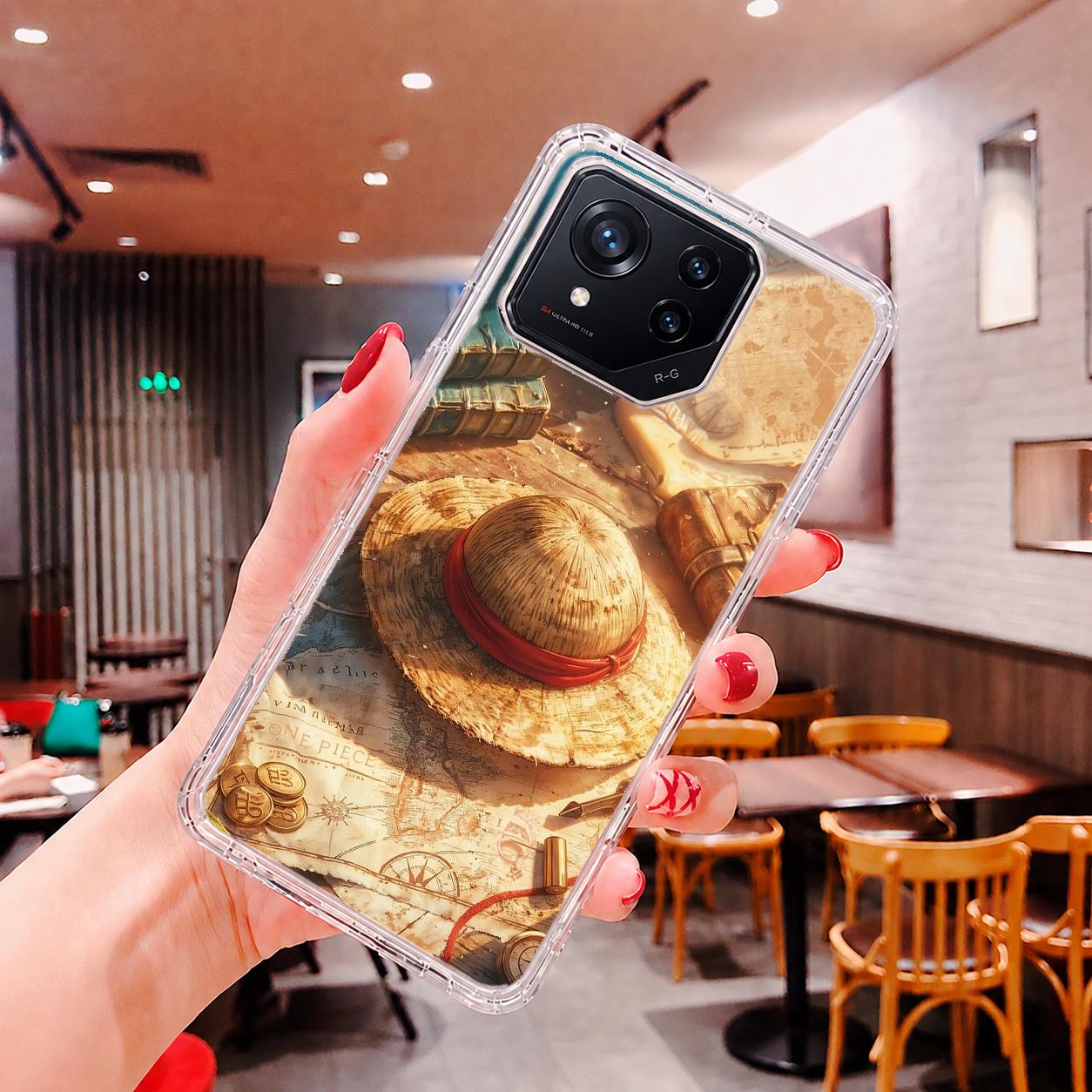 ASUS ROG Phone 8 | 9 系列 客製化 手機殼 空壓殼 防摔軟殼 草帽海賊團