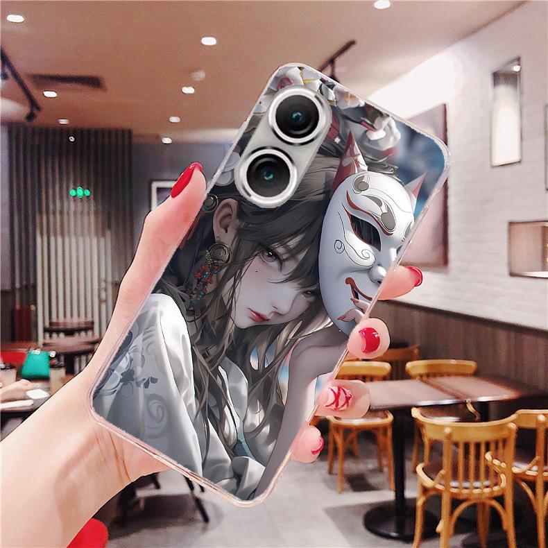 ASUS ZenFone 9 | 10 系列 客製化 手機殼 空壓殼 防摔軟殼 面具少女