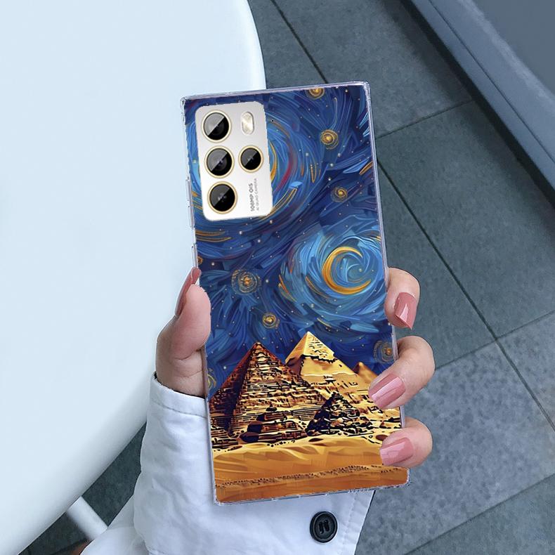 HTC U 系列 客製化 手機殼 空壓殼 防摔軟殼 埃及星空