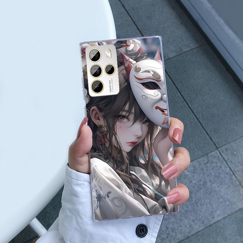 HTC U 系列 客製化 手機殼 空壓殼 防摔軟殼 面具少女