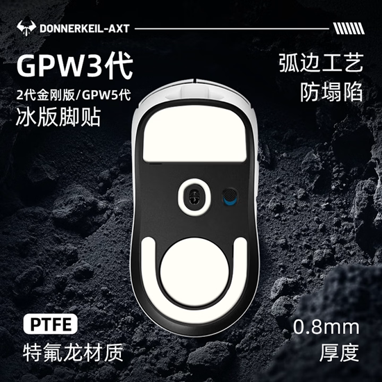 雷釜 羅技PRO X SUPERLIGHT 2滑鼠腳貼
