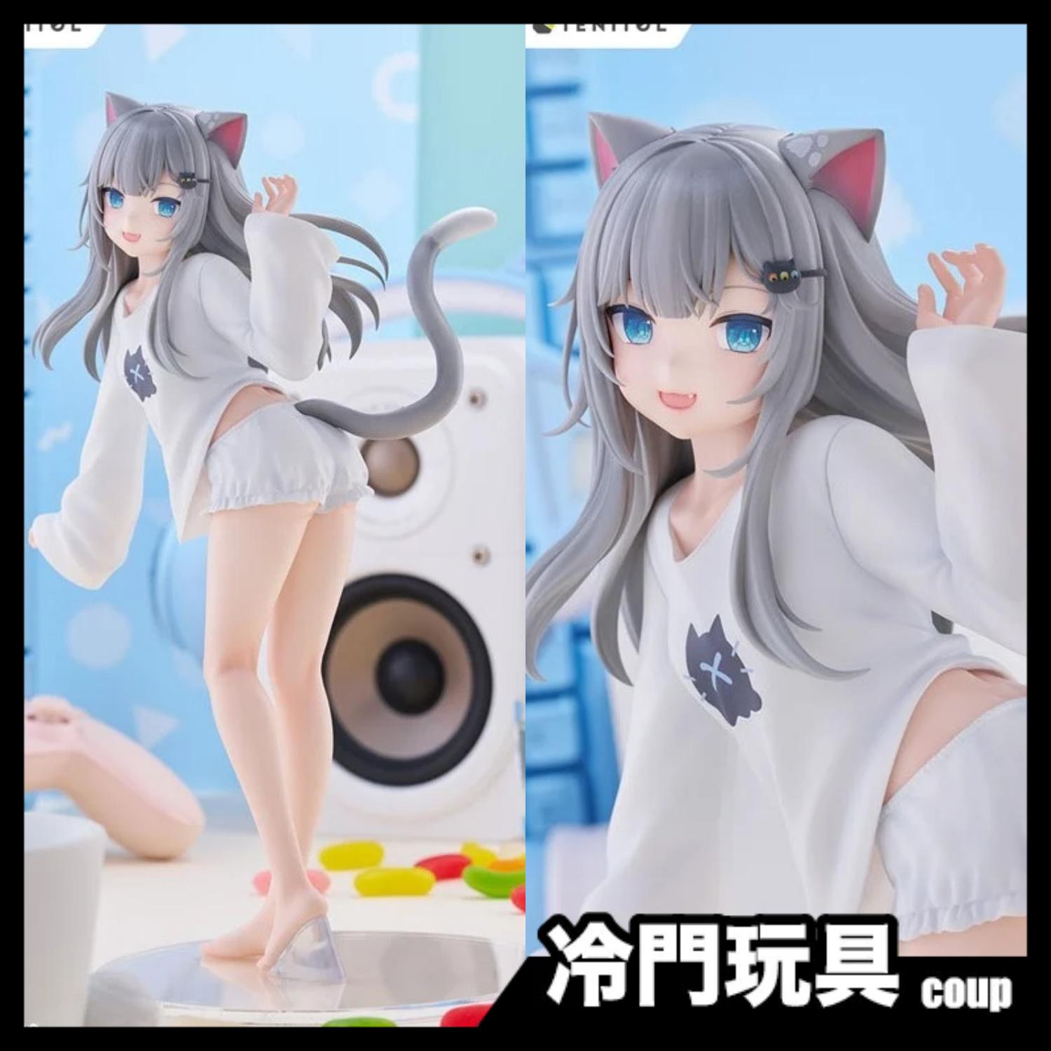 FuRyu TENITOL TALL Vtuber Nachoneko 甘城なつき(有盒損)