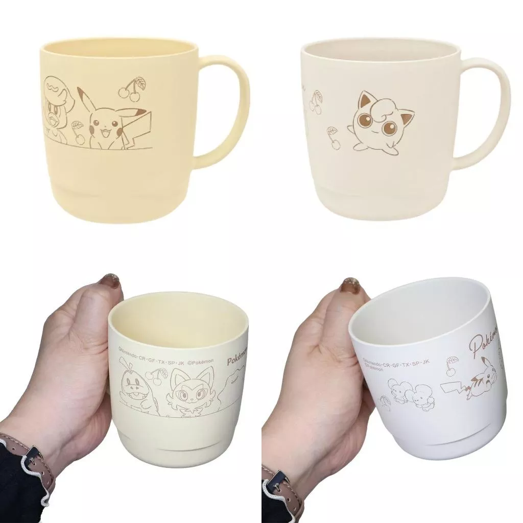 日本寶可夢中心🇯🇵 日本製 樹脂 可堆疊杯 可堆疊杯子 杯子 水杯 皮卡丘 胖丁 一對鼠 百變怪 新葉喵 呆火鱷 迷你芙