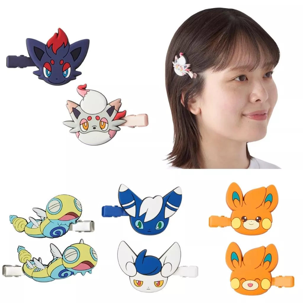 日本寶可夢中心🇯🇵 Accessory 髮夾 瀏海夾 飾品 髮飾 索羅亞 木木梟 土王 沼王 燭光靈 詛咒娃娃 土龍節節