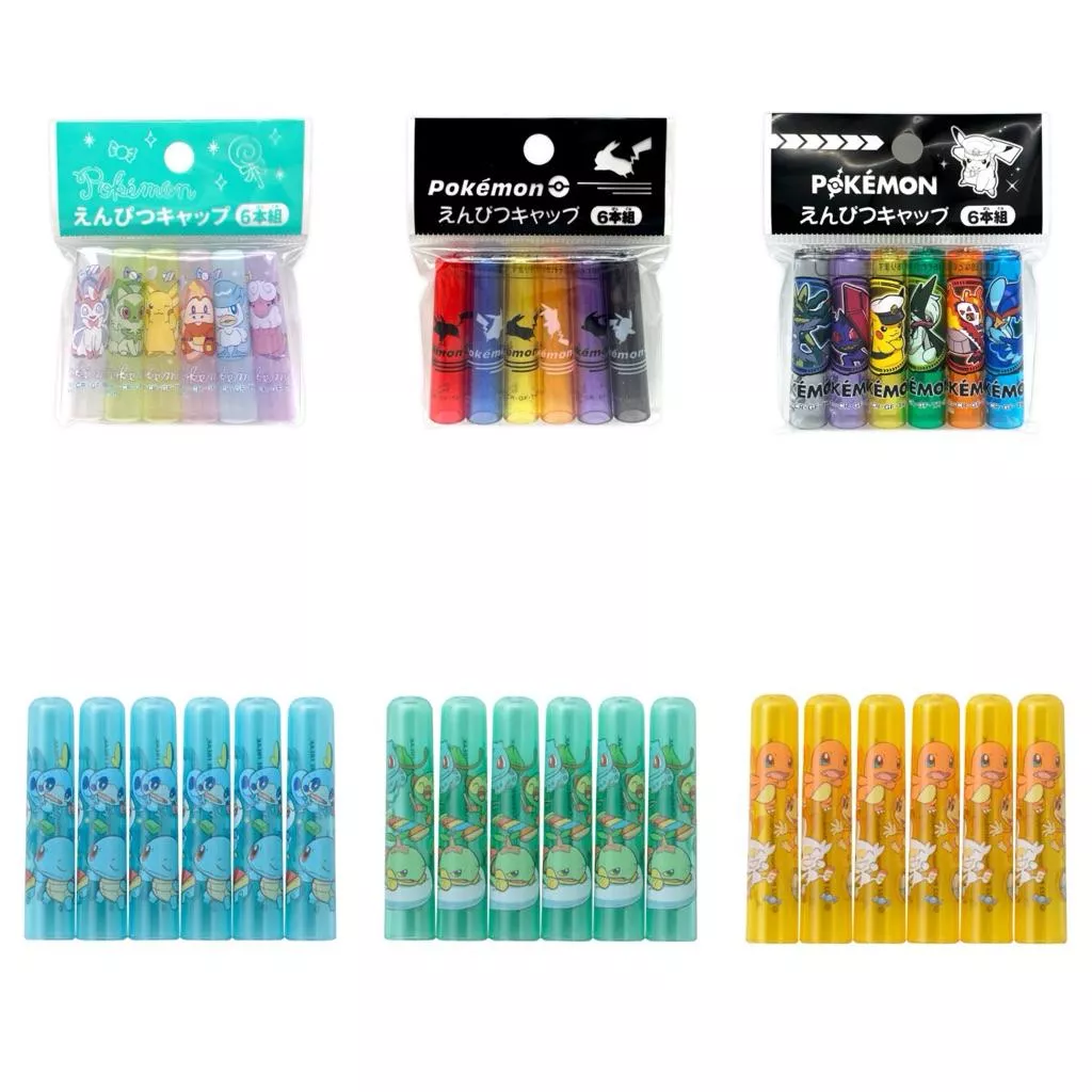 NEW✨日本寶可夢中心🇯🇵 筆蓋 筆帽 鉛筆帽 文具 朱紫 異色烈空座 夜光 皮卡丘 密勒頓 故勒頓 新葉喵 神獸