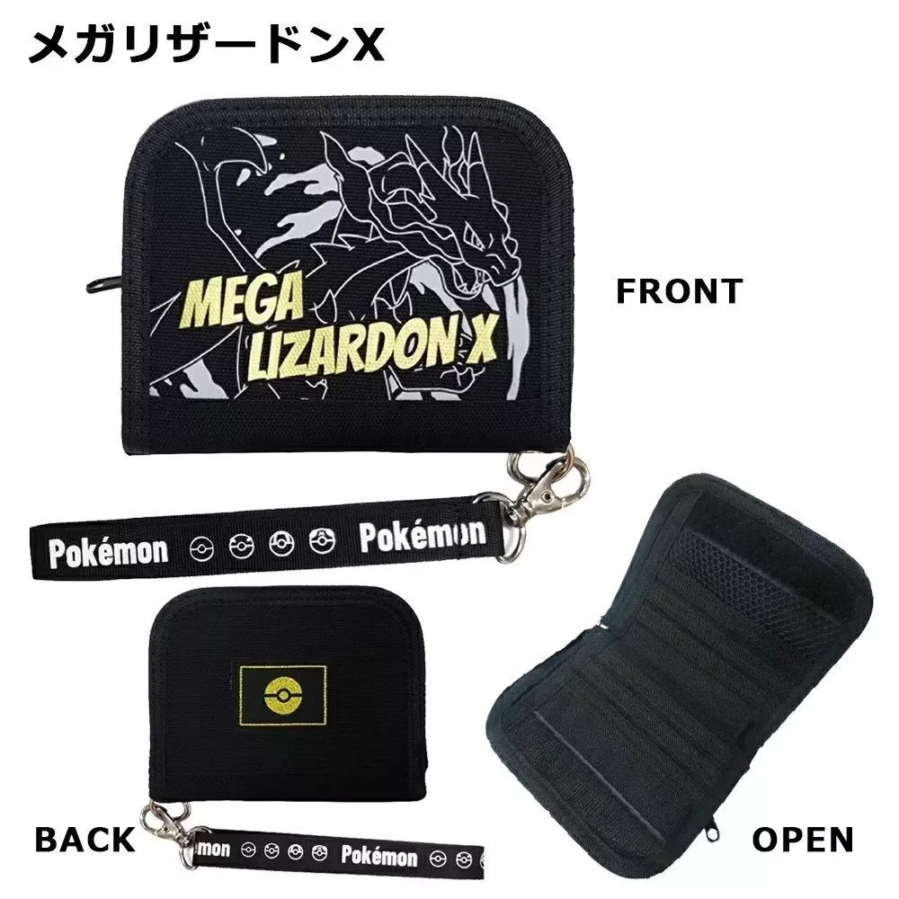 日本寶可夢中心🇯🇵 再入荷‼️ 零錢包 錢包 證件包 包包 短夾 超級噴火龍X MEGA pokemon 周邊 噴火龍