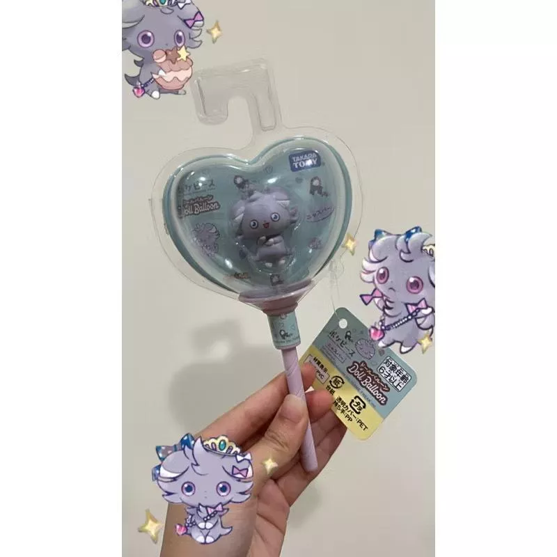 【現貨】日本寶可夢中心🇯🇵 絕版 Pokepeace doll balloon 棒棒糖 吊卡 公仔 氣球 波加曼 妙喵