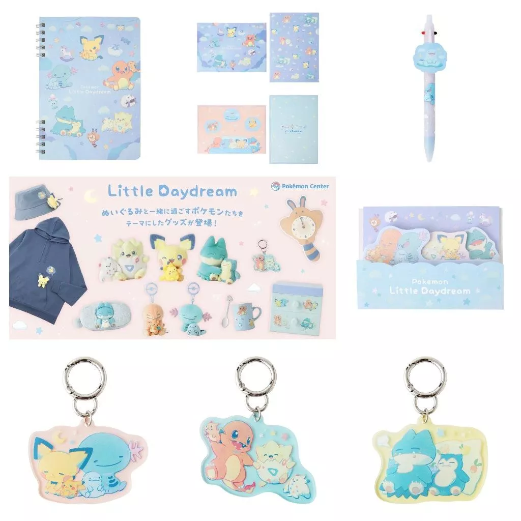 【部分現貨】日本寶可夢中心🇯🇵 Little Daydream 沼王 烏波 卡比獸 卡比 波克比 小火龍 噴火龍 皮卡丘