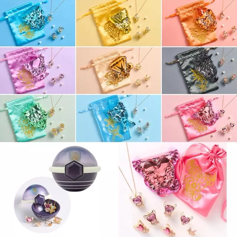 日本寶可夢中心🇯🇵 寶可夢 accessory 飾品 戒指 項鍊 耳環 耳夾 鏡子 伊布家族 仙子伊布 月亮伊布 精靈球