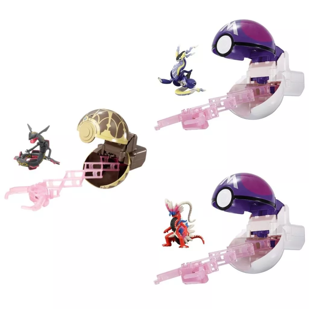 日本寶可夢中心🇯🇵 Poketorze 烈空坐 密勒頓 故勒頓 大師球 遠古精靈球 MS 公仔 朱紫 神奇寶貝 玩具