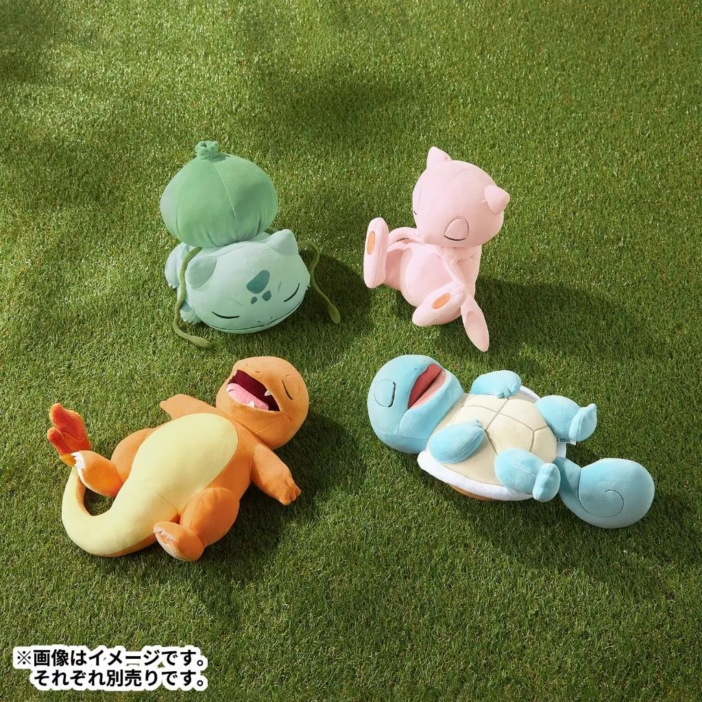 日本寶可夢中心🇯🇵 Pokemon sleep 睡覺 第三彈 娃娃 玩偶 夢幻 小火龍 傑尼龜 妙蛙種子 初代御三家