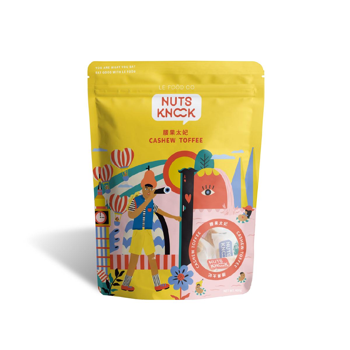 Nuts Knock 堅果敲敲｜腰果太妃 400g