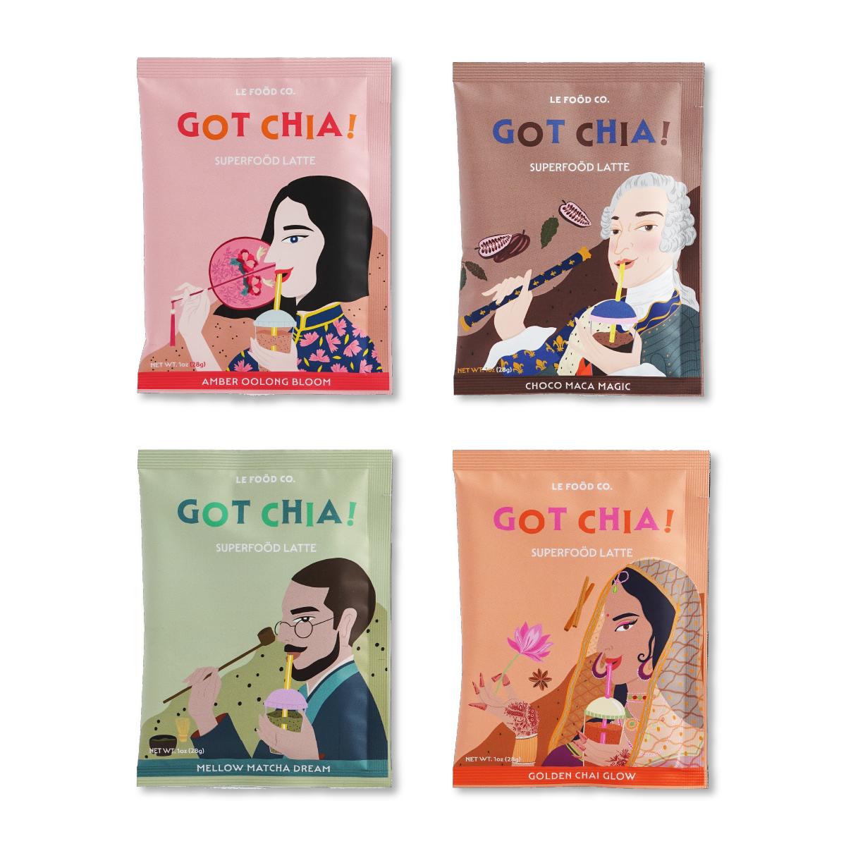 奇亞籽泡泡茶｜單包 (低卡沖泡式珍奶)