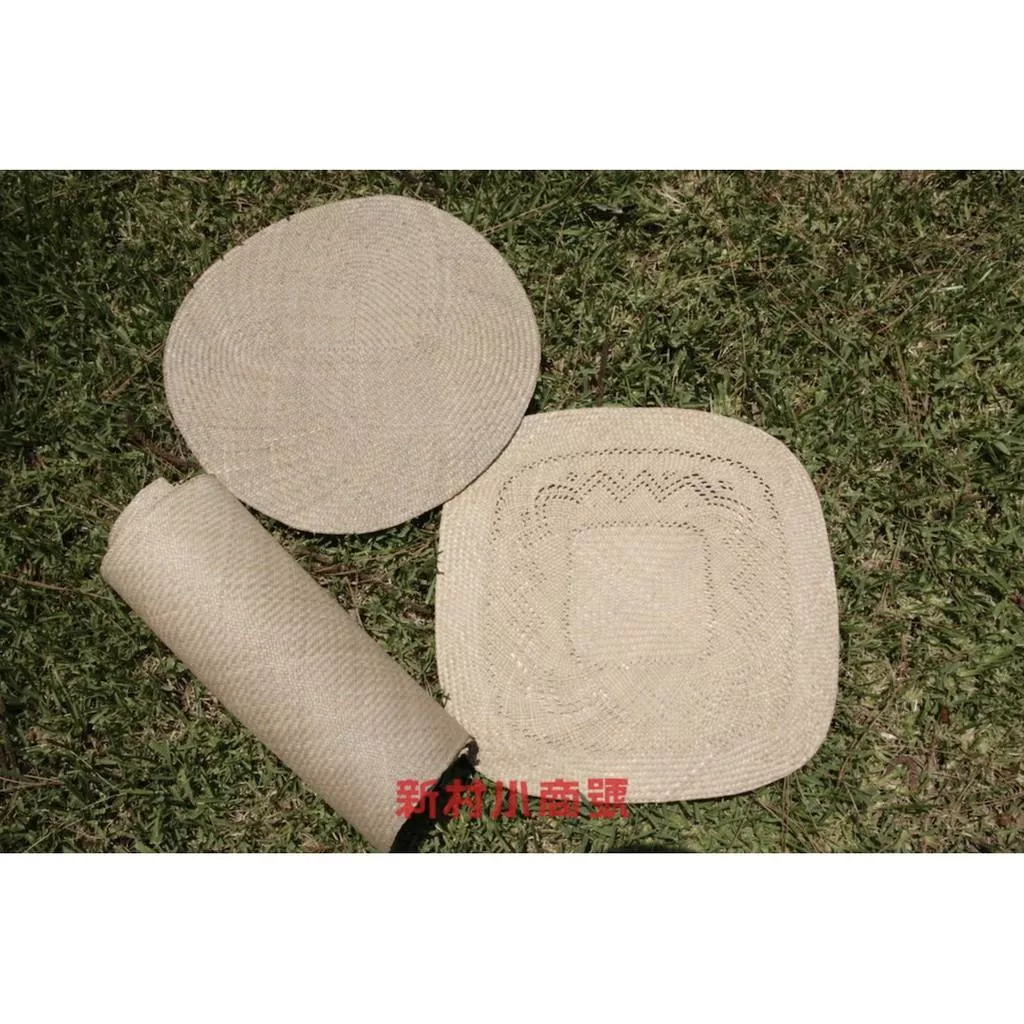 苑里藺草椅套／枕頭套 台灣傳統工藝 吸汗吸臭舒適透氣 耐用 美觀〔新村小商號〕