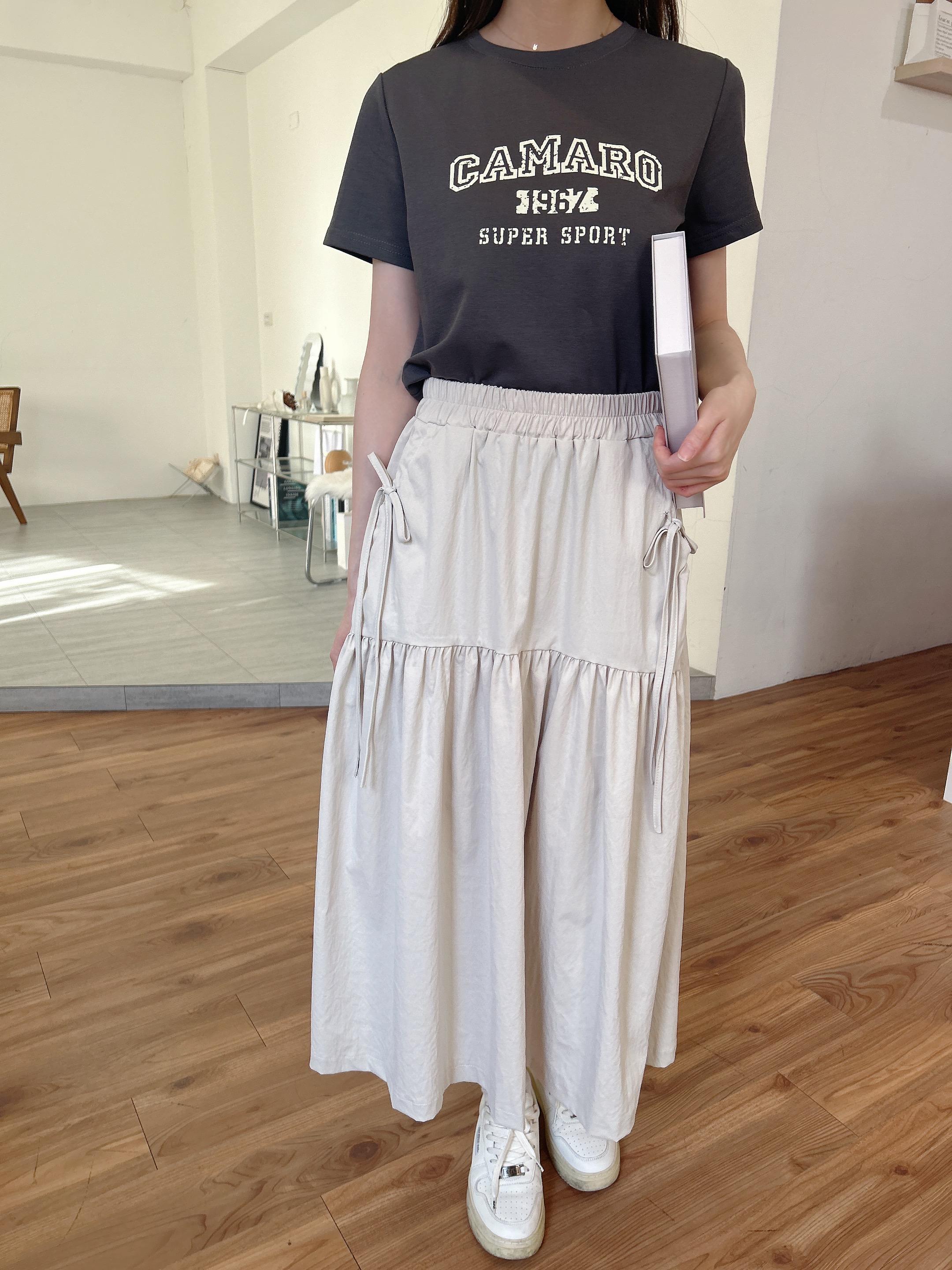 輕鬆出門韓系字母Tee (2色)
