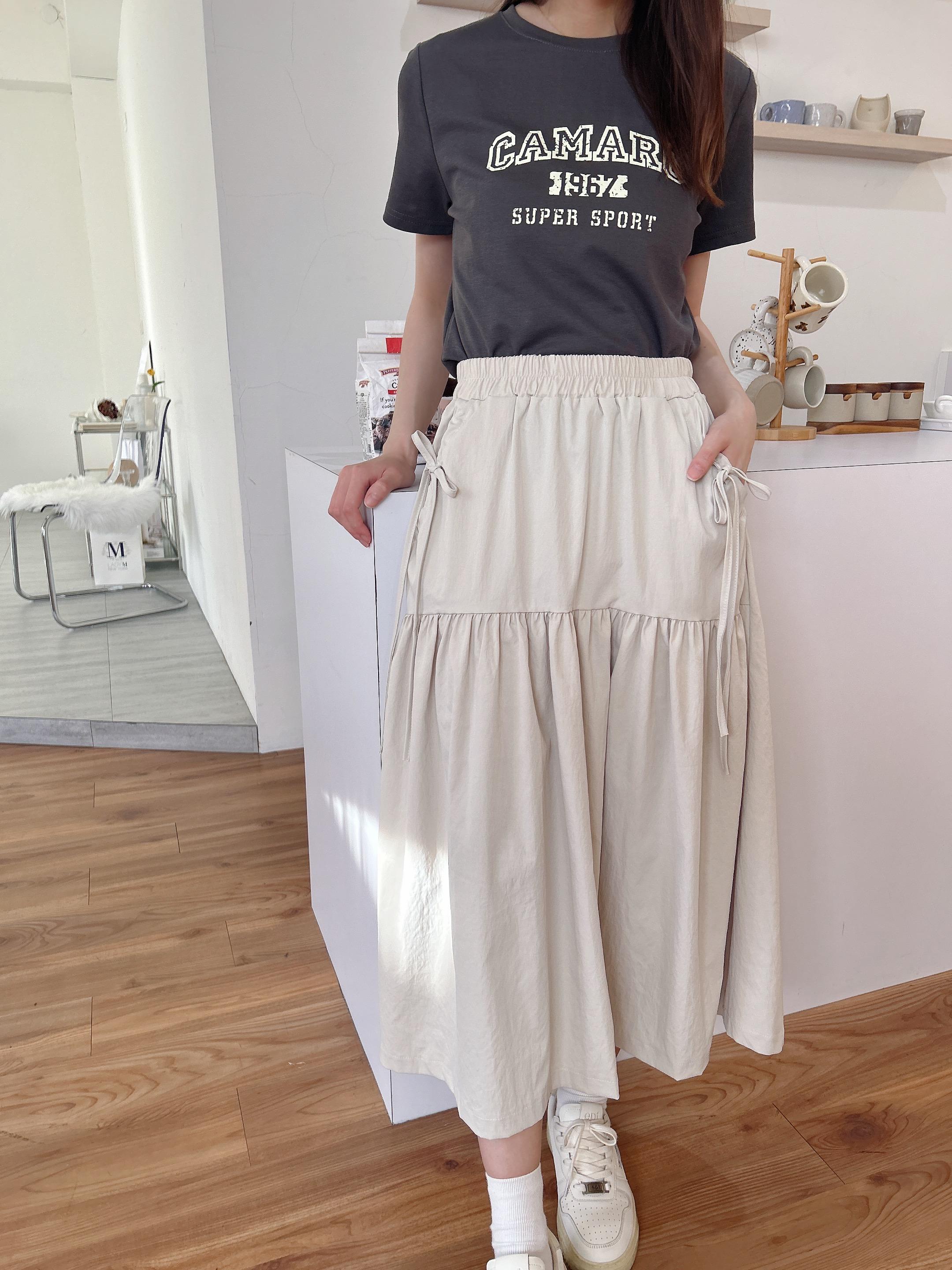 輕鬆出門韓系字母Tee (2色)