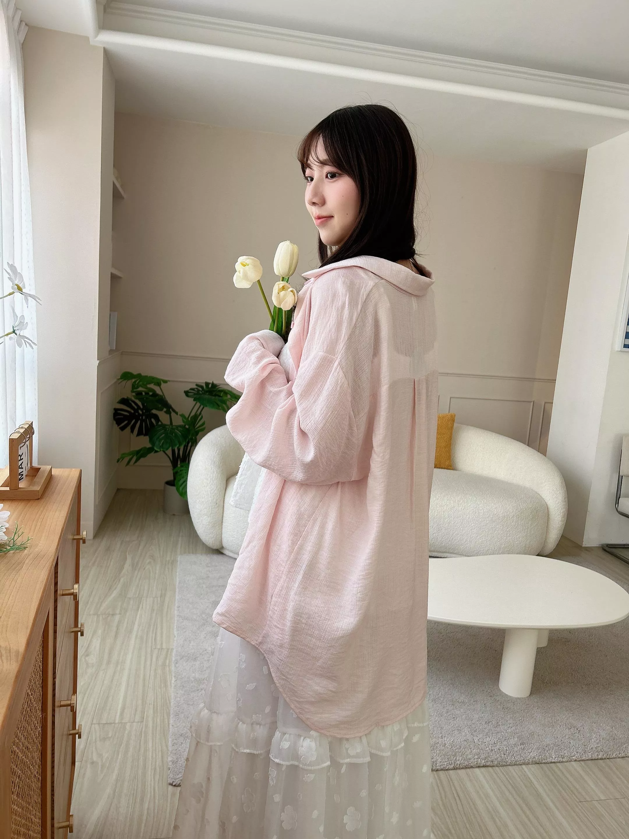 春日調色盤天絲涼感襯衫 (3色)