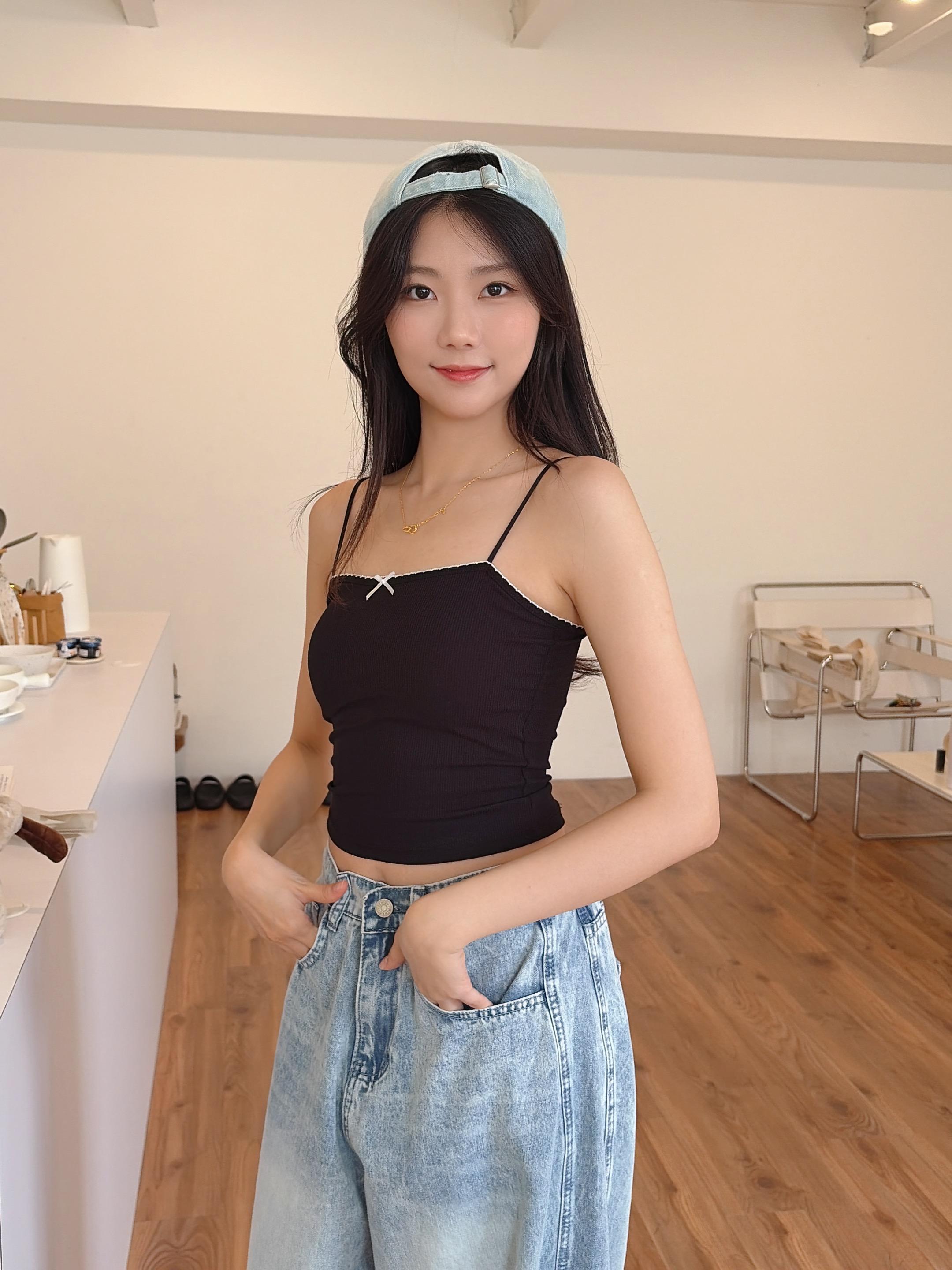翻糖甜心撞色蝴蝶結Bra Top (3色)