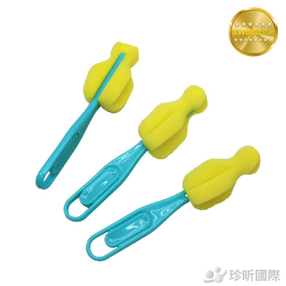 台灣現貨【TW68】氣炸鍋清潔刷蚊香專用 (1包3入)(長約14x寬約3.5x高約3cm)/清潔用品/氣炸鍋/清潔刷/刷子