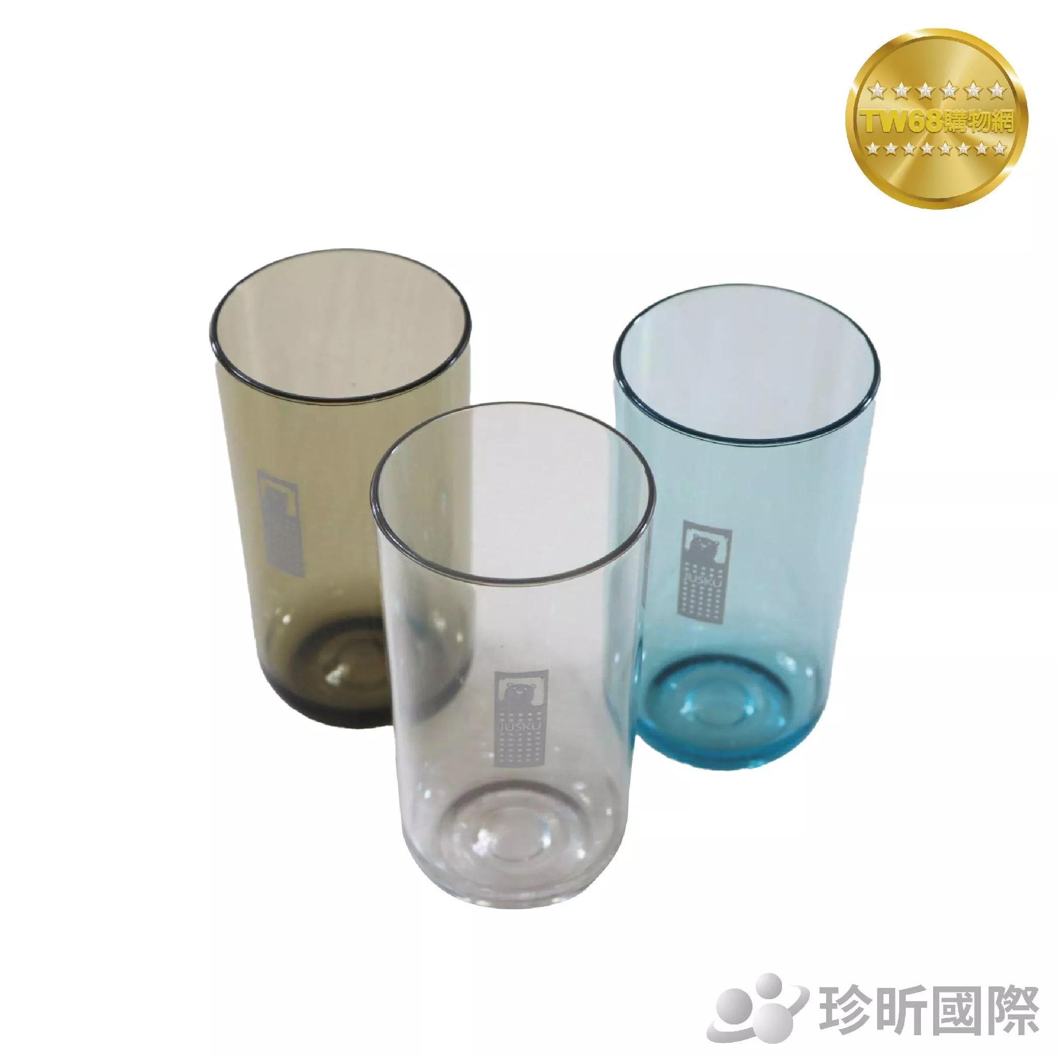 【TW68】台灣製 佳斯捷 雪晶冷水杯 400ml 顏色隨機 塑膠杯 冷水杯 飲料杯 茶杯 水杯