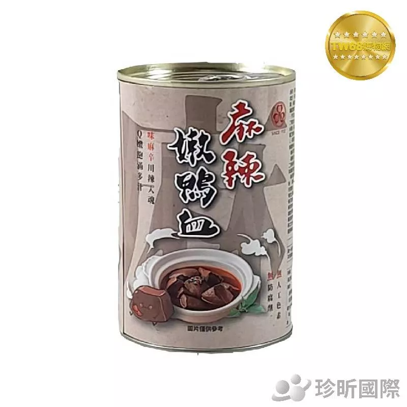 【TW68】廣達香 麻辣嫩鴨血 約440g