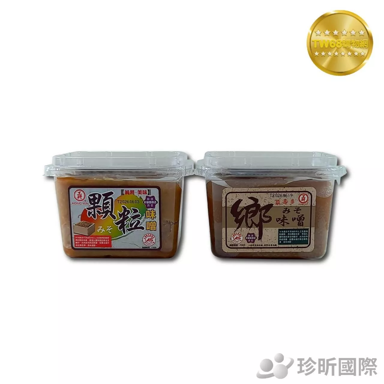 【TW68】工研 鄉味噌 顆粒味噌 500g 味噌