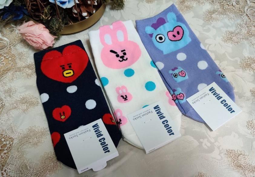 (正韓)BT21襪子3入組