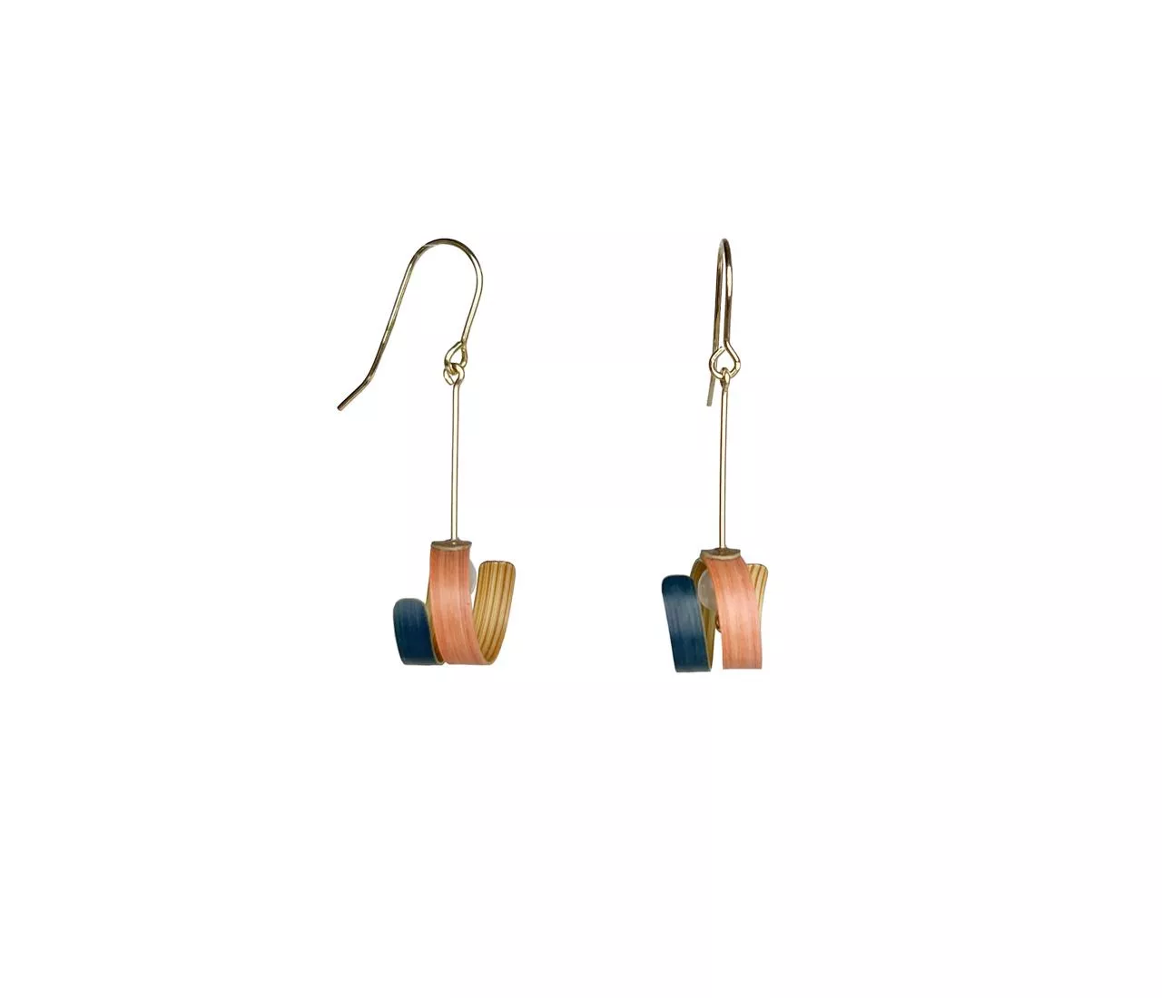 O O - 竹耳環 - 珍珠款 (內有不同顏色及款式)